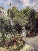 Camille Pissarro Metaponto garden Schwarz oil painting reproduction